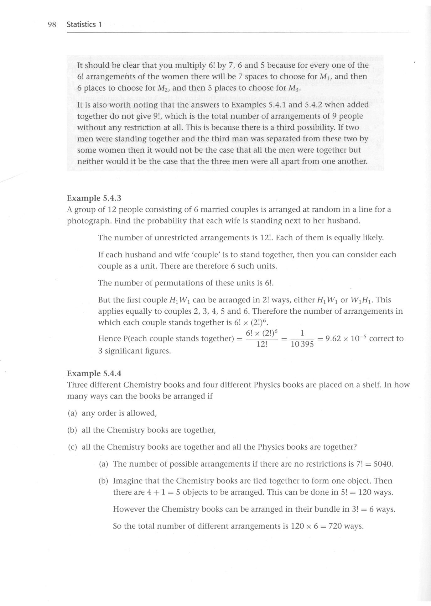 Cambridge Statistics